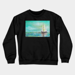 Alone At Sea Crewneck Sweatshirt